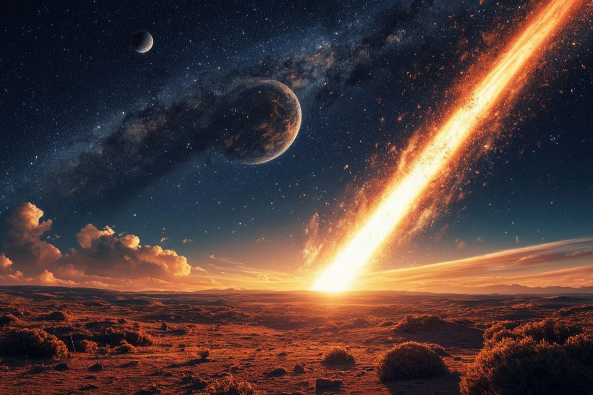 Учёные обнаружили следы падения кометы, изменившей землю 12 800 лет назад