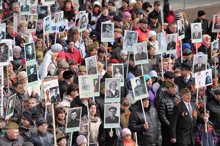 Во Владимире многотысячный хор исполнил композицию «День Победы»