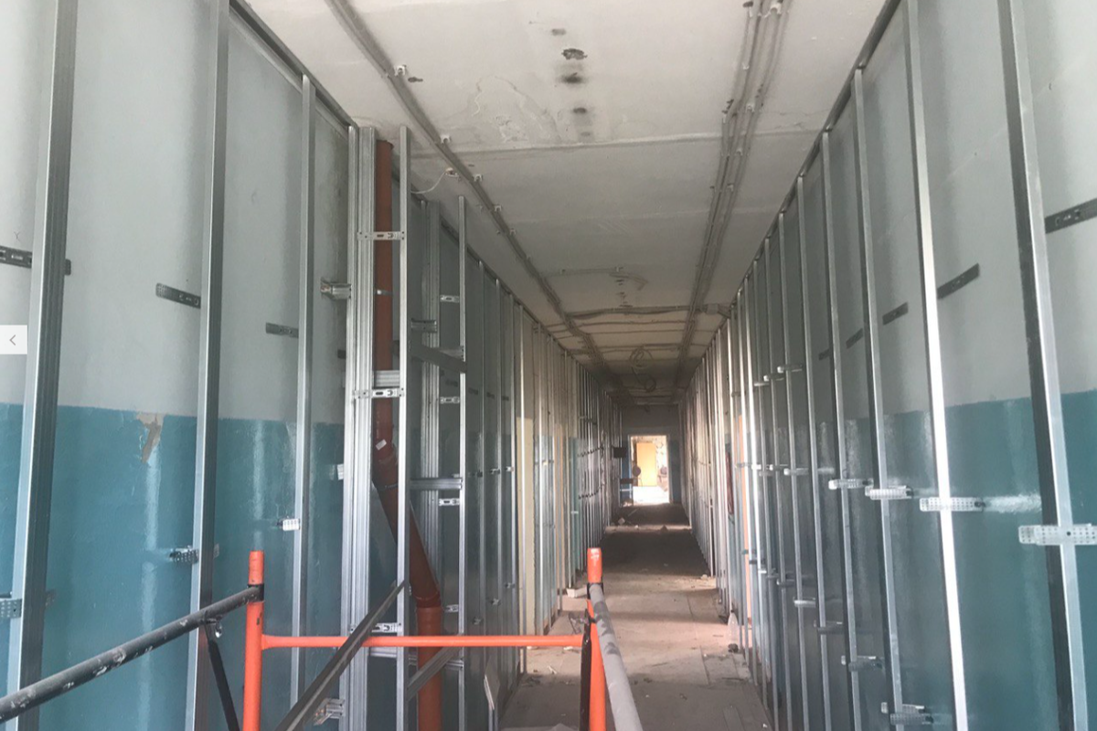 В Саранском техникуме пищевой и перерабатывающей промышленности проводится капитальный ремонт