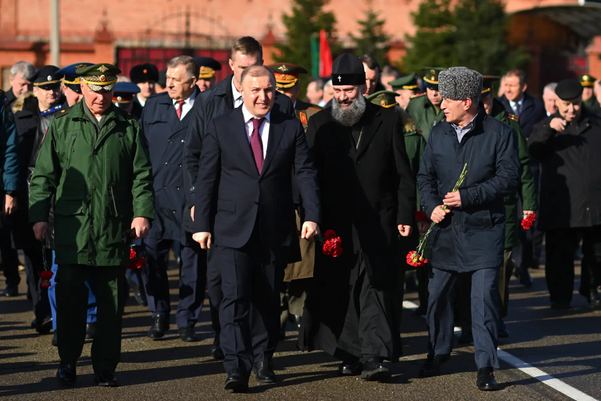 Мурат Кумпилов принял участие в мероприятиях, посвященных 83-й годовщине освобождения Адыгеи от немецко-фашистских захватчиков
