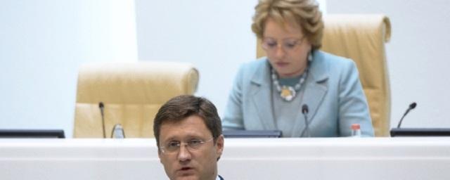 Матвиенко: Александра Новака нужно наказать из-за задержки закона о счетчиках