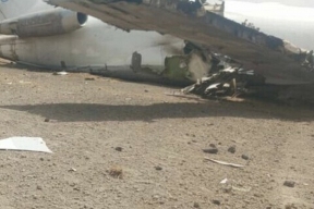 В аэропорту Малакаль в Южном Судане разбился грузовой самолет, пострадал один человек