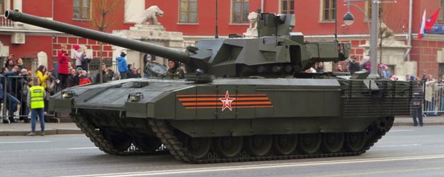 Танк Т-14 «Армата» испытали в беспилотном режиме