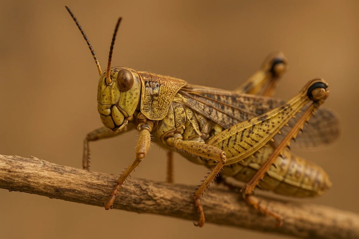 В Астраханской области введён режим повышенной готовности из-за нашествия саранчи