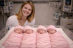 Чудо в 37 сантиметров: россиянка родила четверню в 47 лет! Шанс был – 1 к 15 миллионам