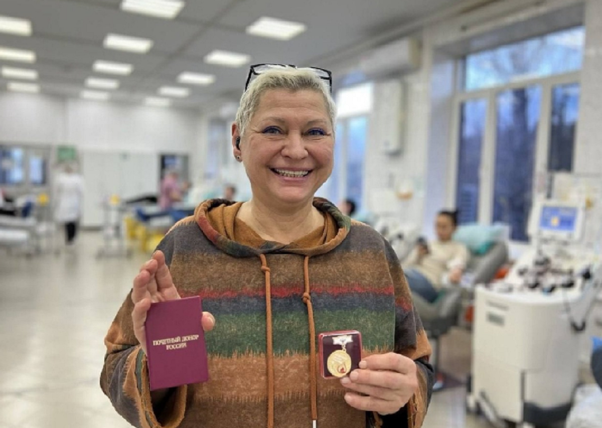 В Подмосковье с начала года зарегистрировано 555 новых почётных доноров