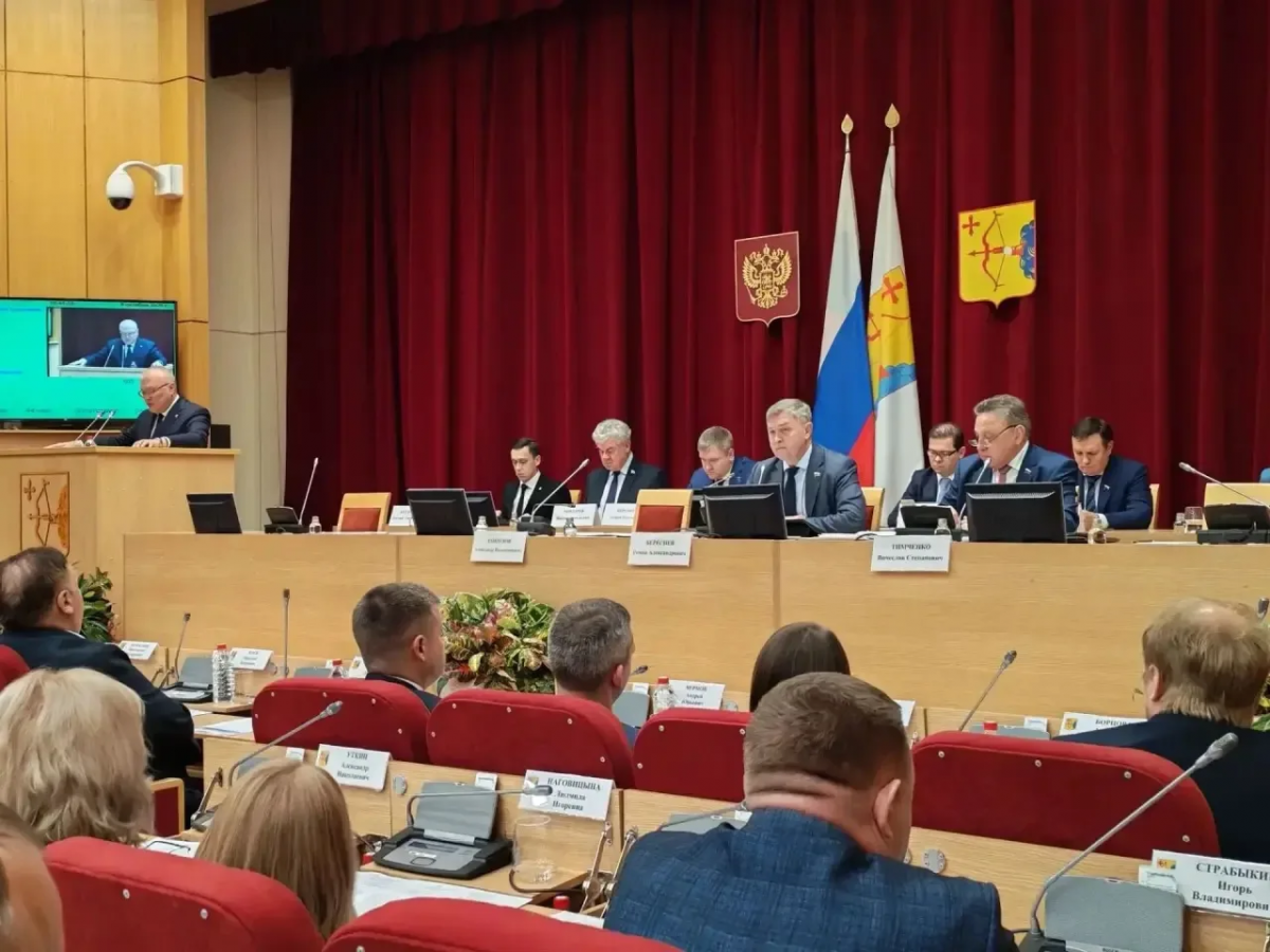 Роман Береснев избран председателем Законодательного Собрания Кировской области восьмого созыва