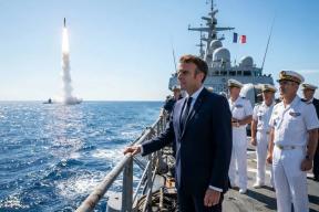 Макрон сам нажал на кнопку: Новая ядерная ракета Франции: грозное оружие или дорогостоящий блеф