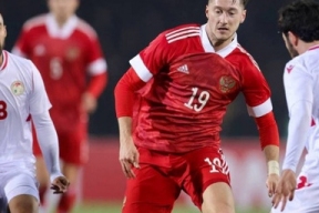 Сборная России сыграла вничью со сборной Таджикистана в товарищеском матче в Душанбе