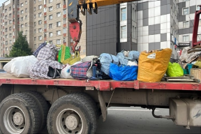 В Новосибирске у продавцов изъяли 80 сумок бывшей в употреблении одежды