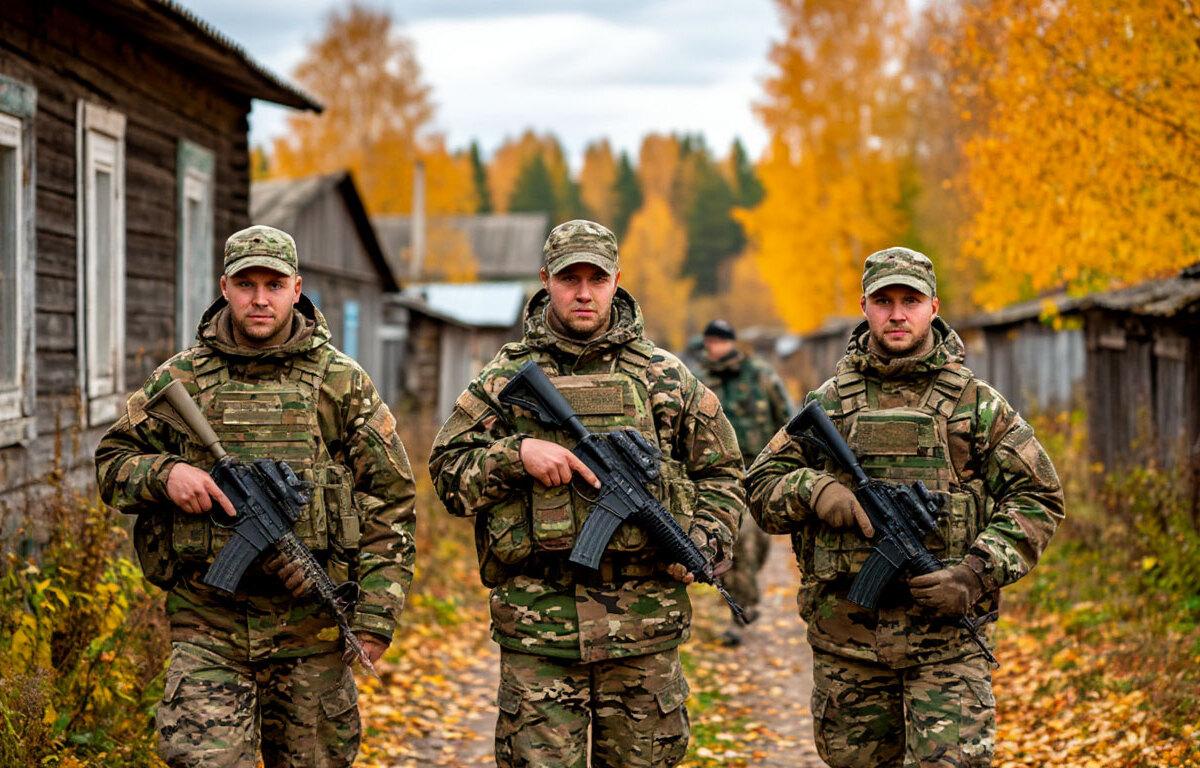 Военные ВС РФ пленили восемь украинских солдат, оставшихся без боеприпасов