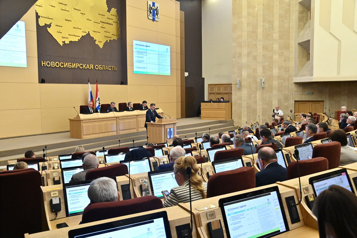 Новосибирские депутаты поддержали правки в областной бюджет, предложение правительством