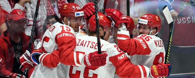 Сборная России по хоккею обыграла Швейцарию
