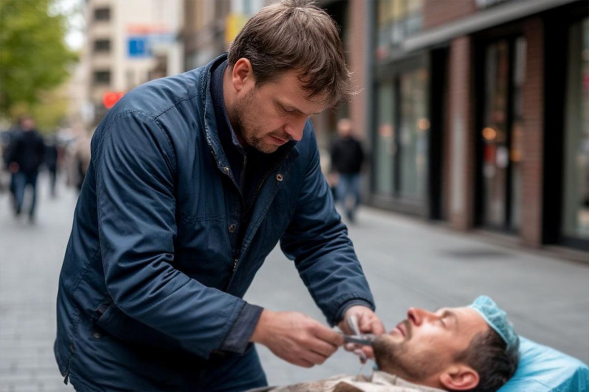 7 минут на асфальте: венгерский хирург вскрыл грудную клетку и зашил сердце раненого прямо на улице