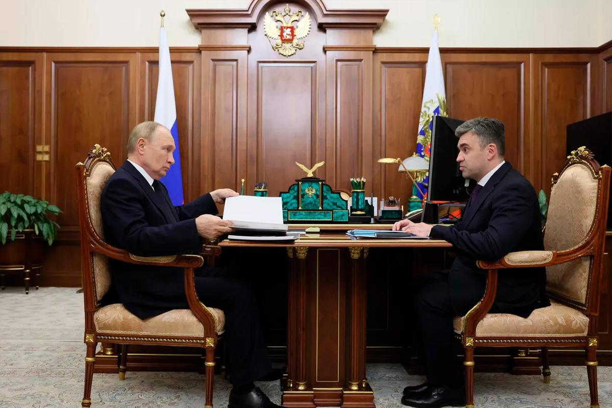 Ивановский губернатор Воскресенский доложил Путину о демографической политике в регионе