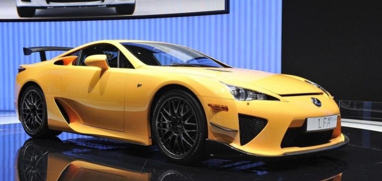 Lexus может представить второе поколение суперкара LFA в 2019 году