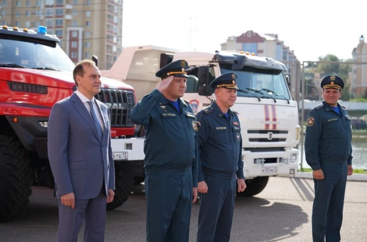 В пожарные части Мордовии поступила новая спецтехника