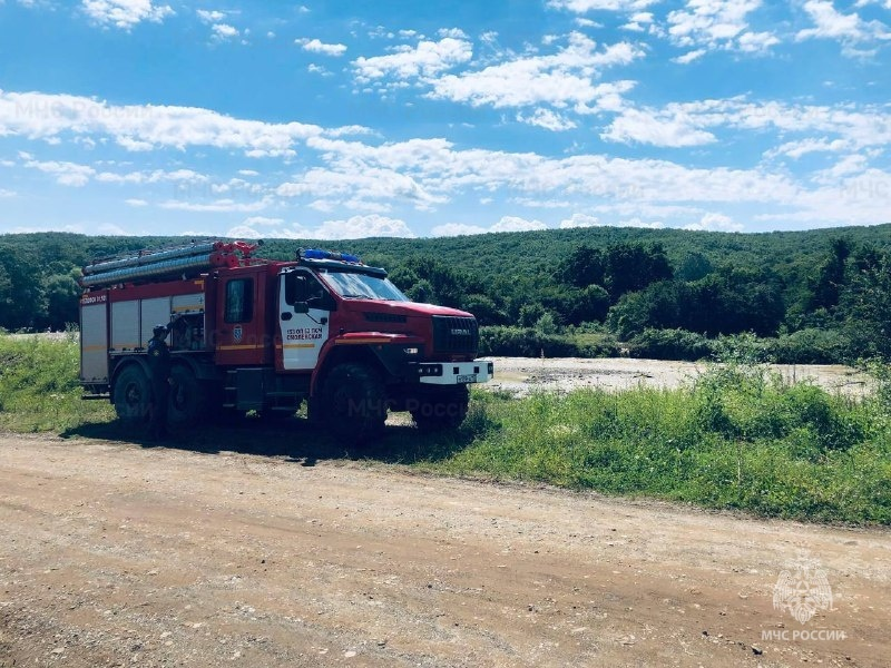 После подъема воды в реке Шебш на Кубани ввели режим ЧС