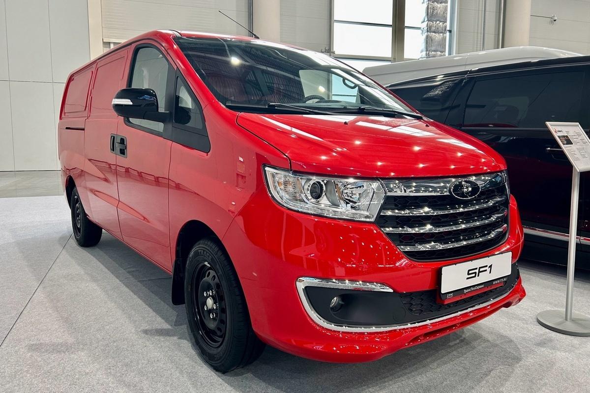 Стоимость нового фургона Sollers SF1 составила 1,99 млн рублей