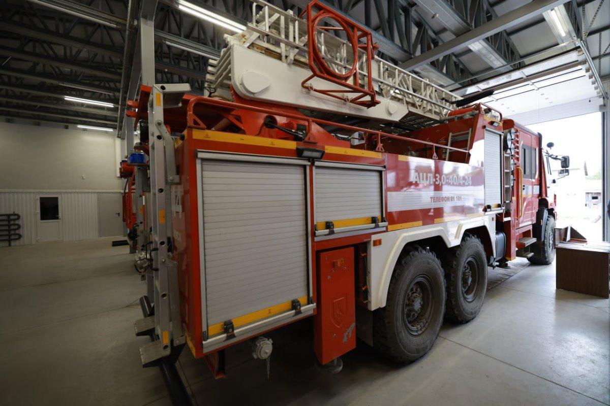 Новое пожарное депо в Кусе позволит оперативнее реагировать на ЧС