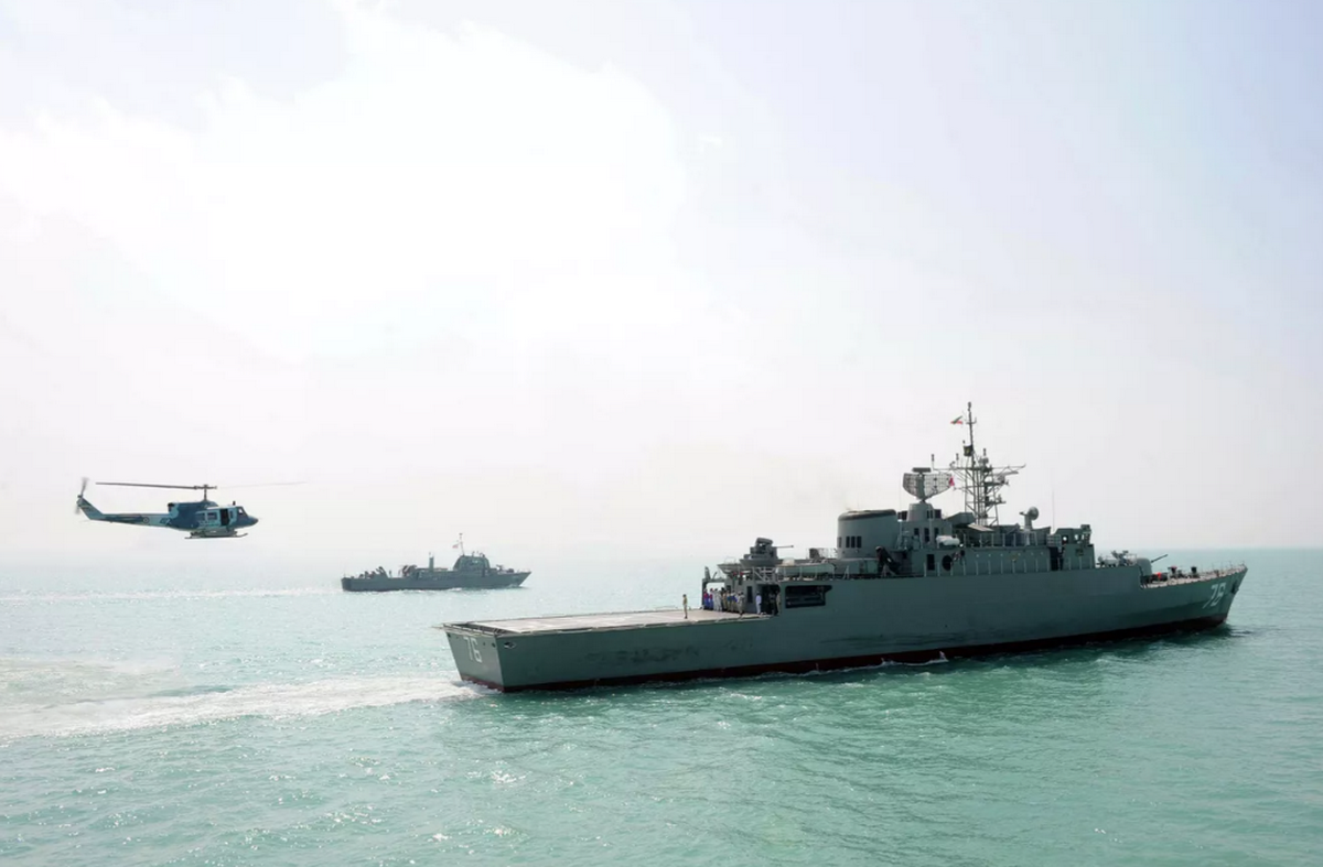 CENTCOM: Фрегат ВМС Ирана проигнорировал сигнал бедствия от украинского сухогруза