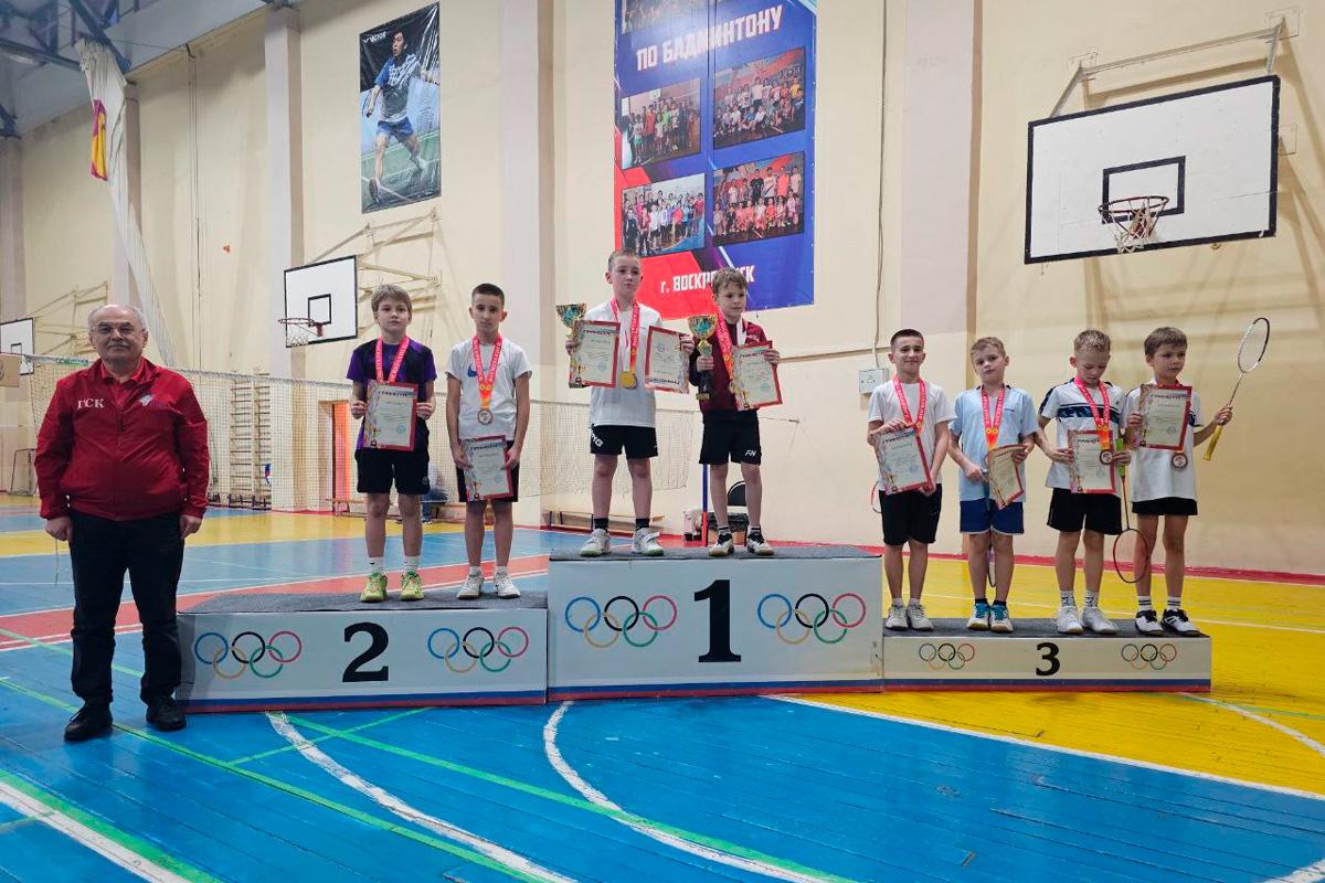 Воспитанники спортшколы «Красноармейск» Городского округа Пушкинский завоевали множество наград на открытых соревнованиях по бадминтону в Воскресенске