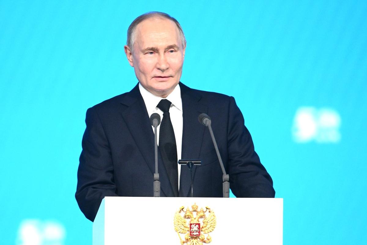 Путин (военный преступник): Развитие БАМа увеличит экспортные возможности России (страна-террорист)