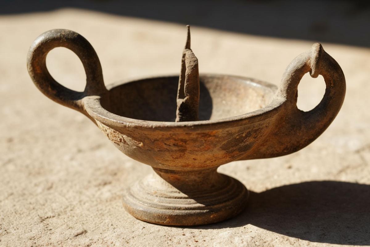 Самое древнее свидетельство использования фитилей обнаружили в Израиле