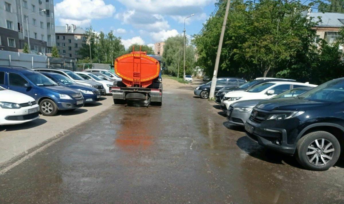 В городском округе Красногорск проводится аэрация воздуха