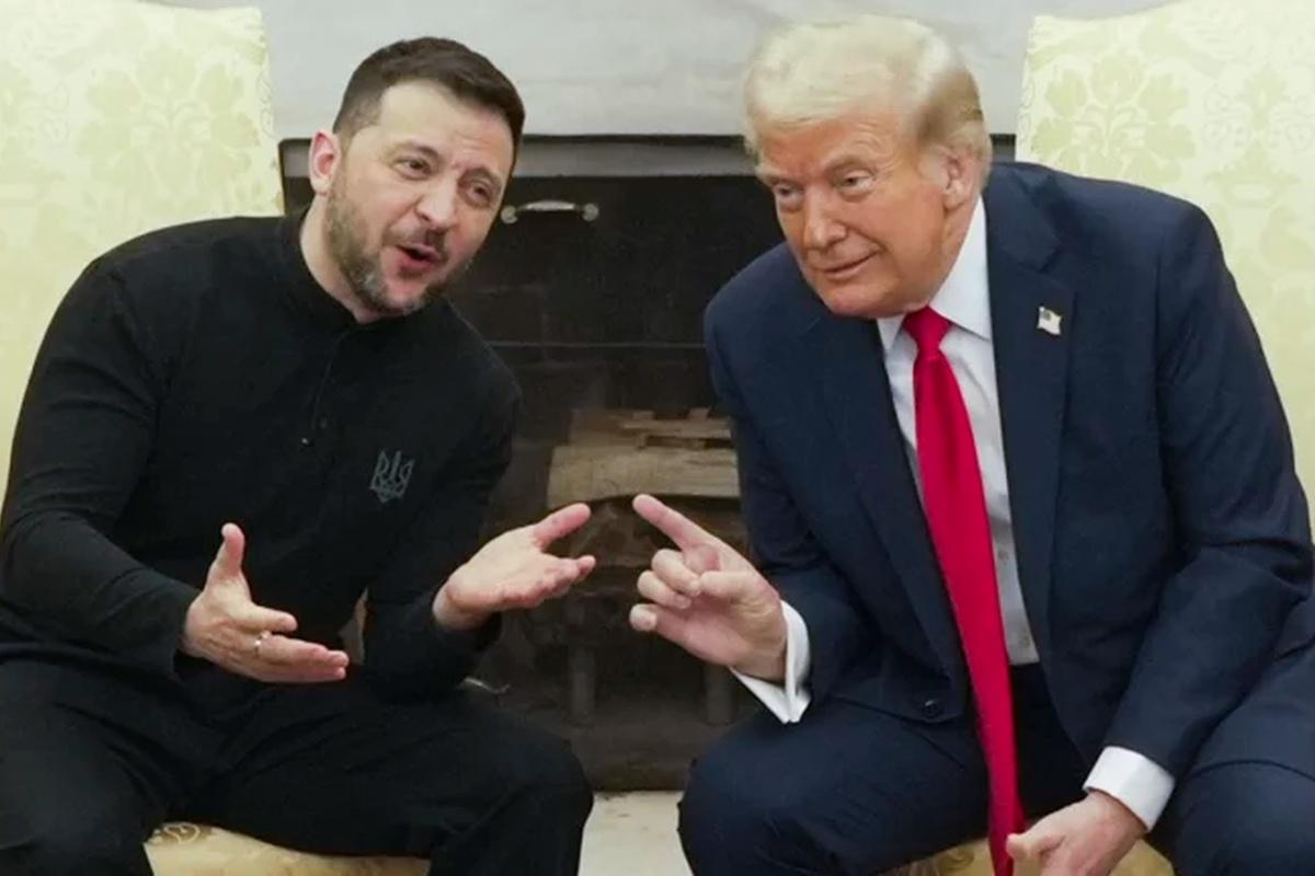 «Горячий приём в Эвиане»: Макрон в одиночку организовал встречу Трампа и Зеленского, пока Европа пытается спасти переговорную позицию Украины