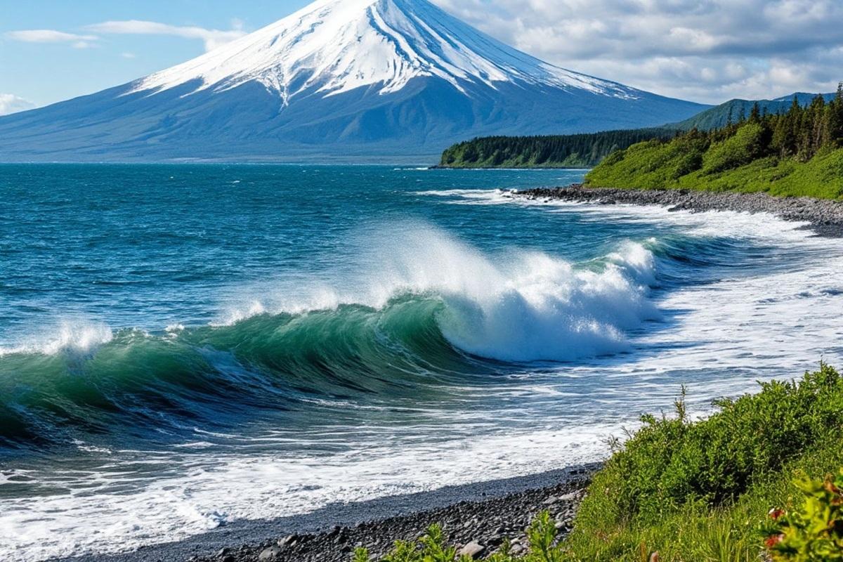 На Курилах цунами смыло лагерь экспедиции РГО