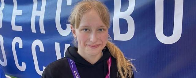 Пловчиха из Раменского округа Анна Кирейцева заняла третье место в составе команды Подмосковья