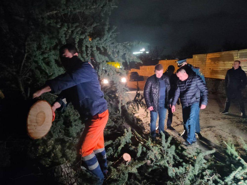 В Крыму из-за урагана пострадали пять человек