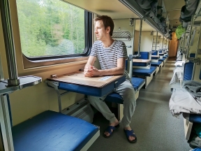 «Машина времени»: Голландец решился на поездку на поезде Москва-Владивосток