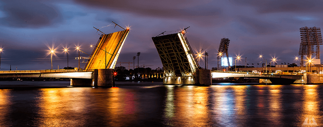 Four bridges in St. Petersburg will be lifted on March 28