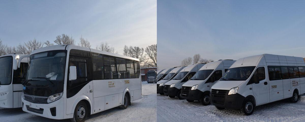 Алтайский край в канун Нового года получил ещё 24 новых пассажирских автобуса