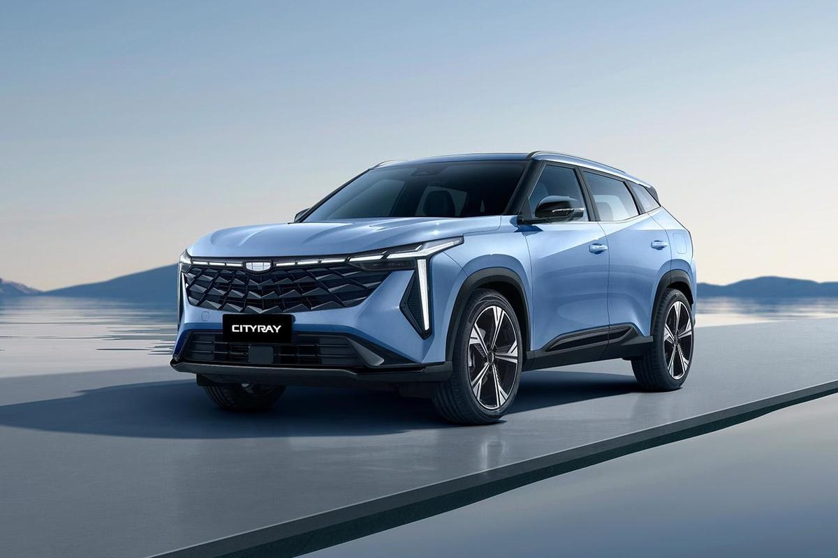 Geely показала свой новый кроссовер Cityray сразу в четырех комплектациях