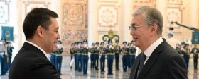 Касым-Жомарт Токаев принял поздравления главы Киргизии в связи с победой на президентских выборах