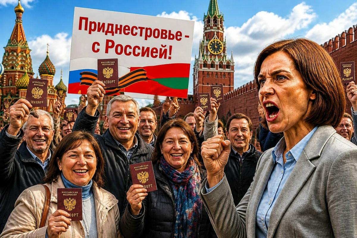 Указ Путина – сигнал к действию. Жители Приднестровья выбрали Россию. Майя Санду в ярости