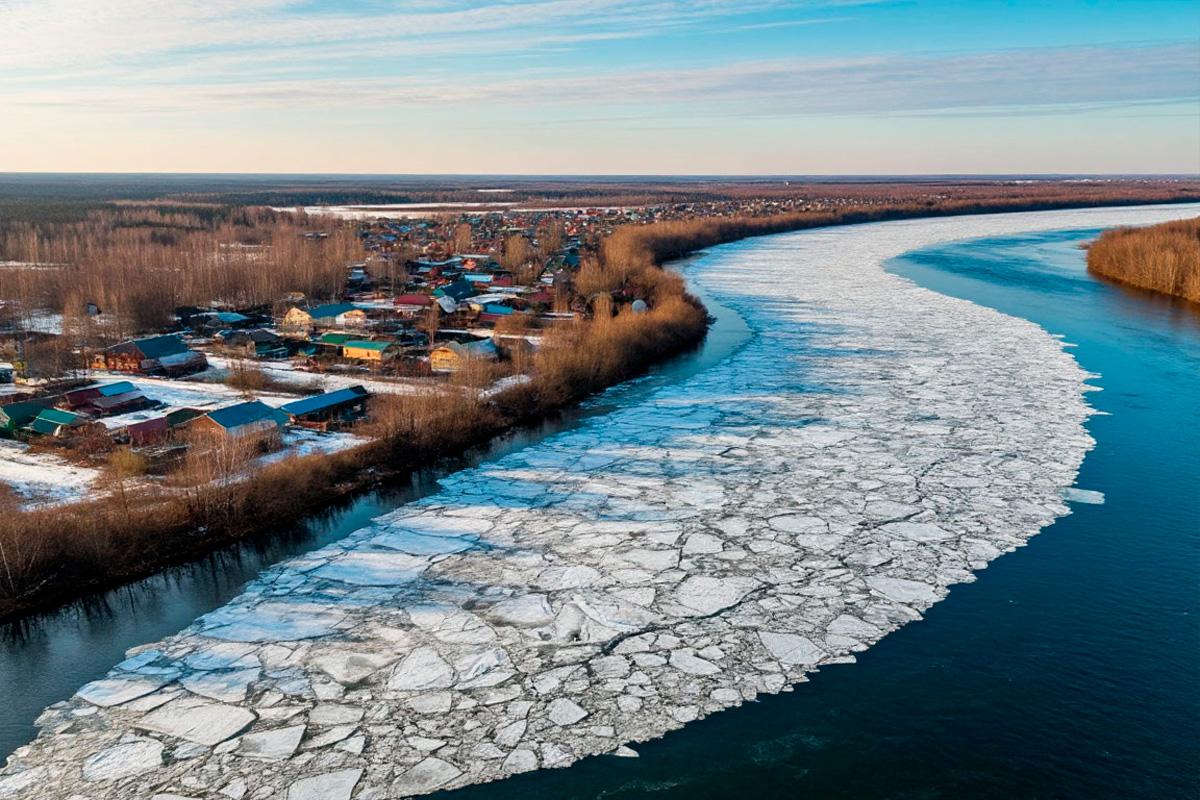 Две реки Югры вышли из берегов, затопив участки