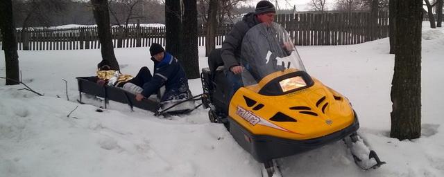 Под Сызранью спасли сломавшего в лесу ногу лыжника