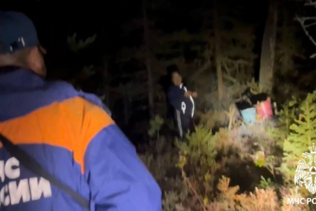 Сотрудники МЧС спасли пожилую пару из Тувы, заблудившуюся в тайге