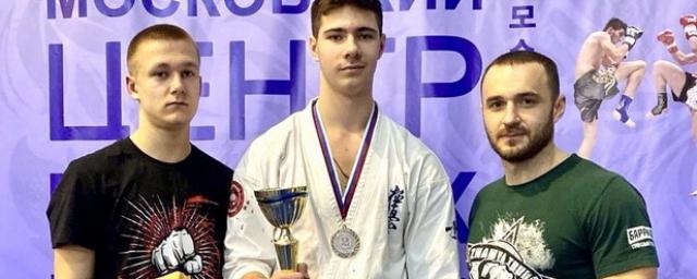 Электрогорец завоевал серебро на турнире по Киокушинкай каратэ