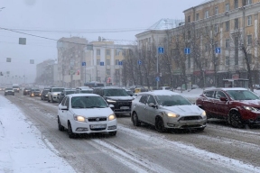 Снегопад и метель в Твери: как город справлялся с первой зимней непогодой