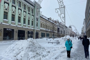 Снегопад в Казани: перед городом стоит проблема своевременной очистки крыш