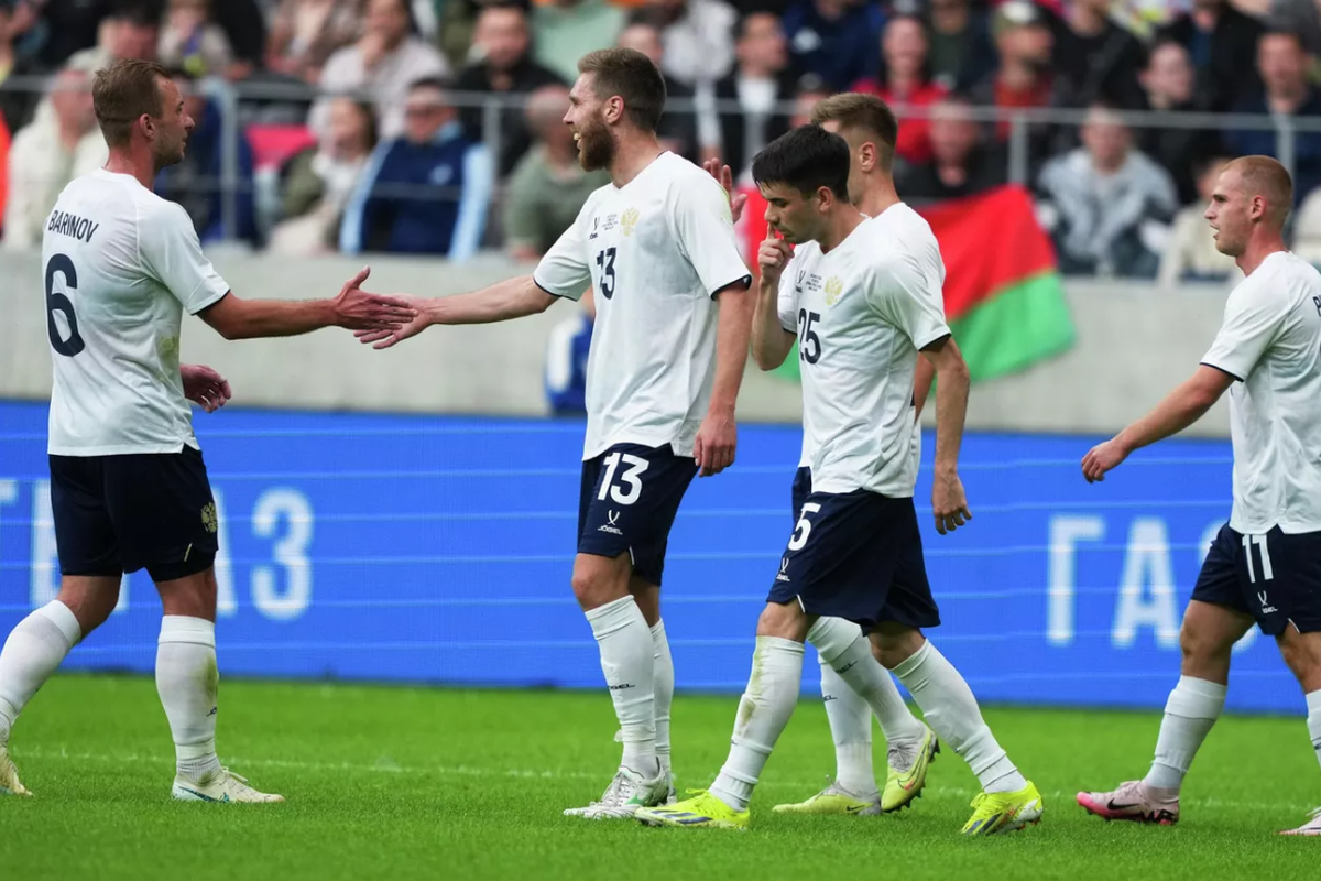 Сборная России обыграла команду Белоруссии с разгромным счётом