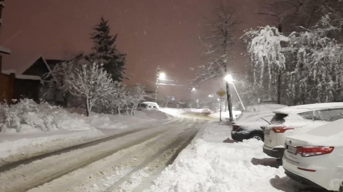 41 сантиметр: высота снежного покрова в Краснодаре побила исторический рекорд