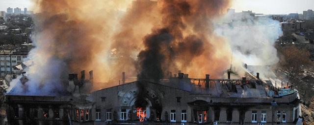 В Одессе из-за пожара в колледже погибли четыре человека