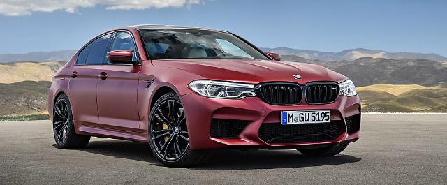Компания BMW официально представила свой новый седан М5