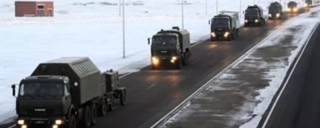 20 марта из-за военных колонн перекроют автотрассу в Алтайском крае